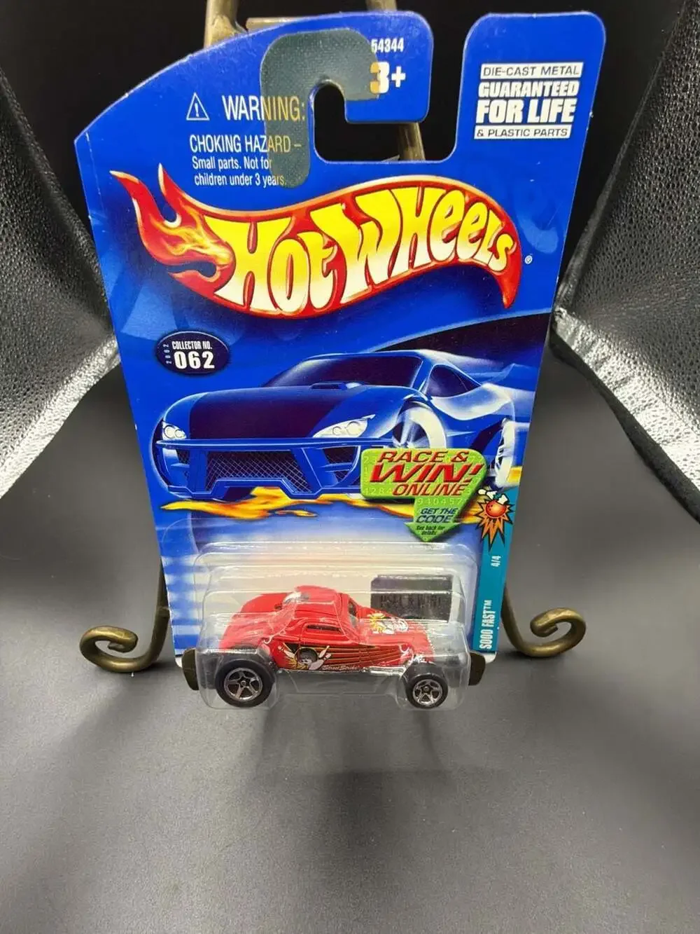 Hot Wheels 2002 Spares 'N Strikes Series 4/4 Sooo Fast Collector #062